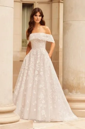 Versatile Lace Ball Gown Wedding Dress - Style #P5026 | Paloma Blanca