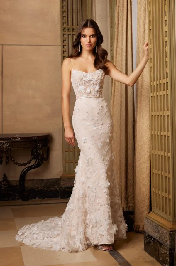 Charming Lace Wedding Dress - Style #P5056 | Paloma Blanca